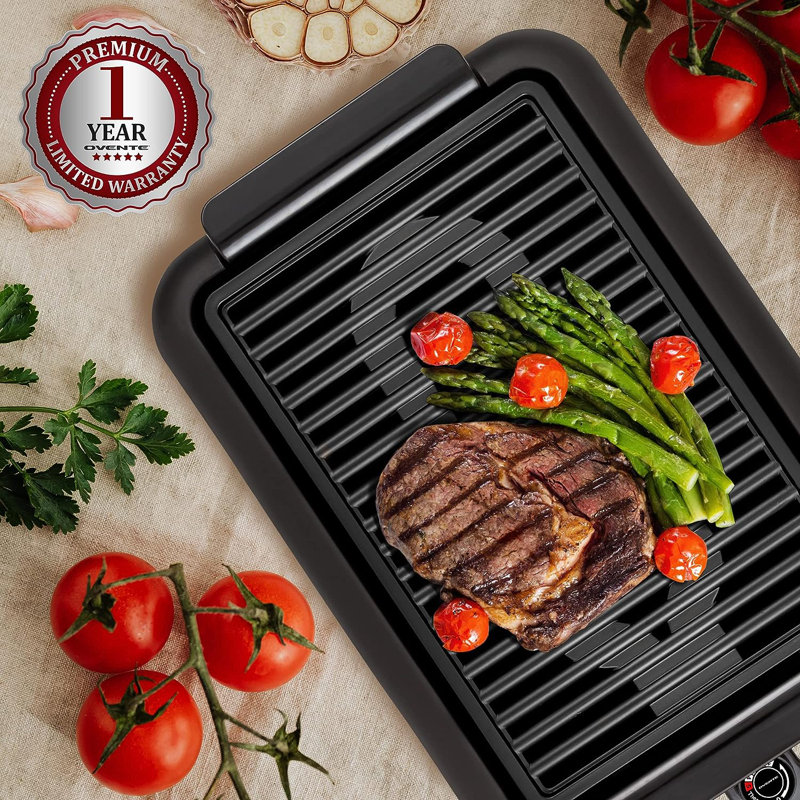 Ovente OVENTE Electric Indoor Grill Reviews Wayfair